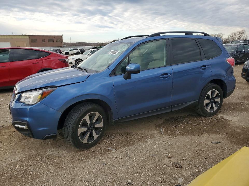 2018 Subaru Forester VIN JF2SJAGC9JH546652 COPART salvage auction — HAIL, Mo - Salvage Certificate Of Title, sold $1,100 on 2026-07-21 (photo 1)