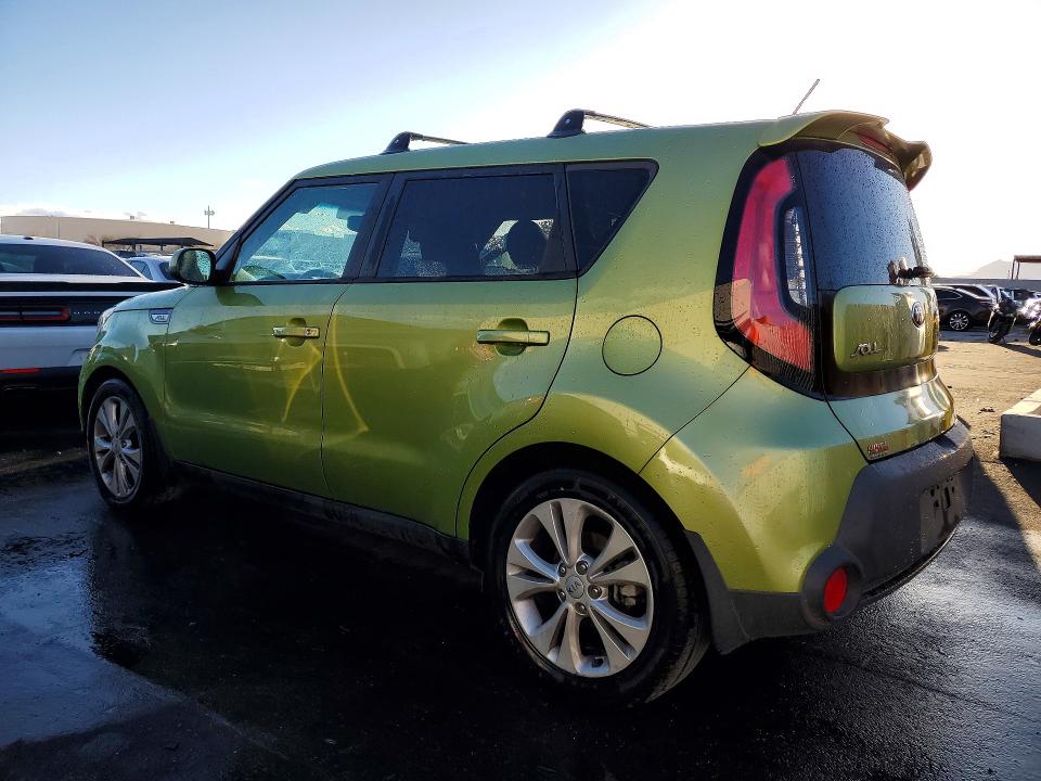 2015 Kia Soul VIN KNDJP3A50F7784143 COPART salvage auction — MINOR DENT/SCRATCHES, Nv - Certificate Of Title, sold $1,900 on 2026-07-07 (photo 2)