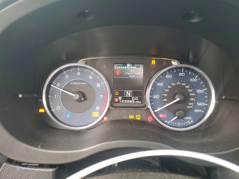 2015 Subaru VIN JF1GPAW66FH267509 COPART salvage auction — FRONT END, Ca - Salvage Certificate, sold $300 on 2026-07-29 (photo 9)