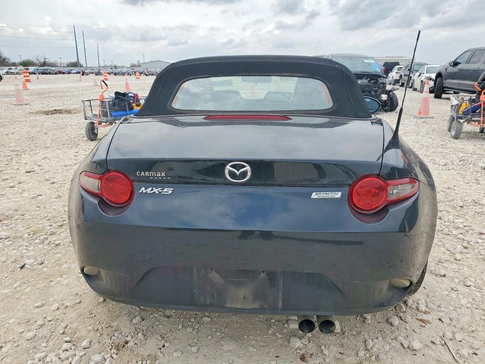 2016 Mazda Mx-5 VIN JM1NDAB71G0110575 COPART salvage auction — FRONT END, Tx - Salvage Vehicle Title, sold $1,950 on 2026-07-07 (photo 6)