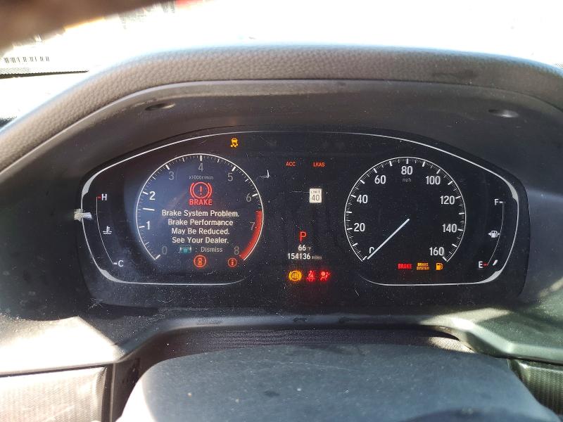 2018 Honda VIN 1HGCV1F35JA163200 COPART salvage auction — FRONT END, Tx - Salvage Vehicle Title, sold $1,950 on 2026-07-09 (photo 9)