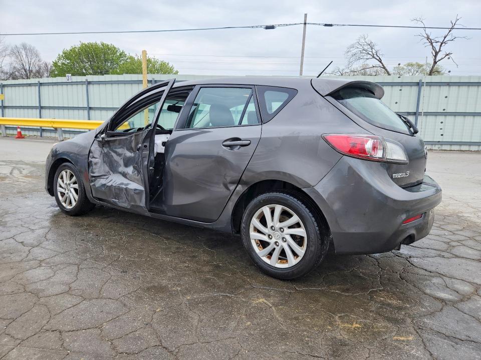 2012 Mazda 3 VIN JM1BL1L75C1605774 COPART salvage auction — SIDE, Tn - Salvage Certificate, sold $400 on 2026-07-13 (photo 2)