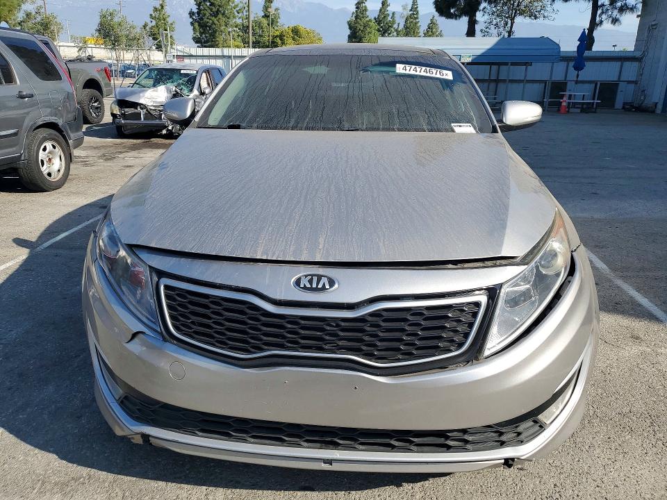 2013 Kia Optima VIN KNAGM4AD7D5059192 COPART salvage auction — FRONT END, Ca - Dis/Dlr/Exp Only Clean Title, sold $1,600 on 2026-07-03 (photo 5)