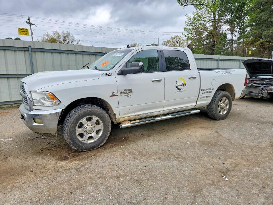 2017 Ram 2500 VIN 3C6UR4DL8HG632343 COPART salvage auction — FRAME DAMAGE, LA - CERT OF TITLE-SALVAGE, sold $4,400 on 2026-07-02 (photo 1)