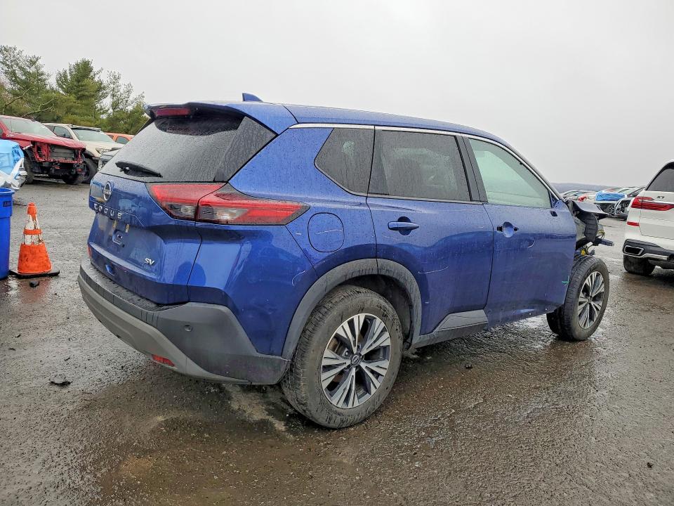 2023 Nissan Rogue VIN 5N1BT3BA3PC793113 COPART salvage auction — FRONT END, Pa - Certificate Of Salvage, sold $4,400 on 2026-07-06 (photo 3)