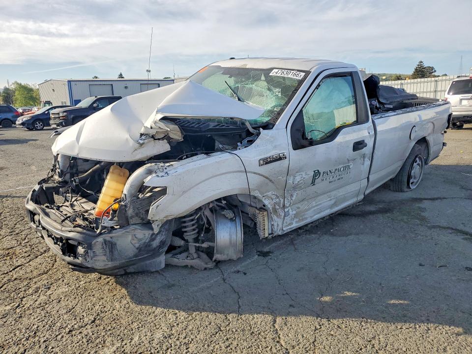 2018 Ford F-150 VIN 1FTMF1CP1JKE51409 COPART salvage auction — FRONT END, Ca - Salvage Certificate, sold $2,400 on 2026-07-02 (photo 1)