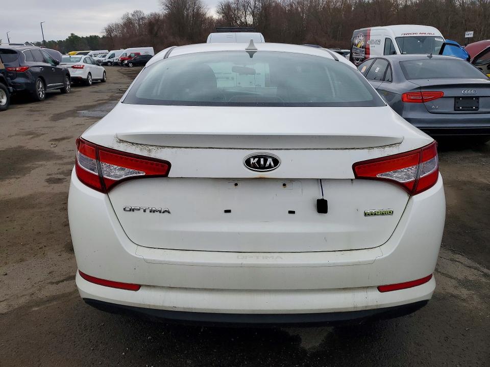 2012 Kia Optima hybrid VIN KNAGM4AD9C5019081 COPART salvage auction — MINOR DENT/SCRATCHES, Ny - Certificate Of Title, sold $2,200 on 2026-07-09 (photo 6)