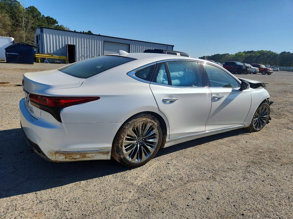 2021 Lexus Ls VIN JTHD51FF7M5015140 COPART salvage auction — FRONT END, Salvage Title, sold $10 on 2026-07-30 (photo 3)