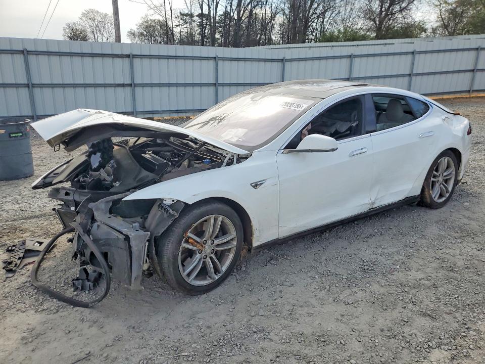 2016 Tesla Model s VIN 5YJSA1E16GF134035 COPART salvage auction — FRONT END, Nc - Salvage Certificate Of Title, sold $1,700 on 2026-07-22 (photo 1)