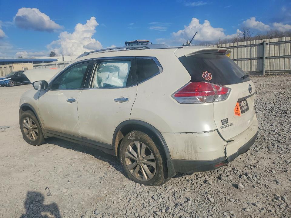 2016 Nissan Rogue VIN KNMAT2MTXGP666652 COPART salvage auction — FRONT END, Al - Cert Of Title-Salvage Title, sold $350 on 2026-07-07 (photo 2)