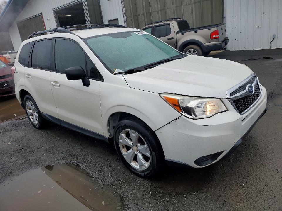 2015 Subaru Forester VIN JF2SJABCXFH470003 COPART salvage auction — FRONT END, Wv - Certificate Of Title, sold $2,500 on 2026-07-27 (photo 4)