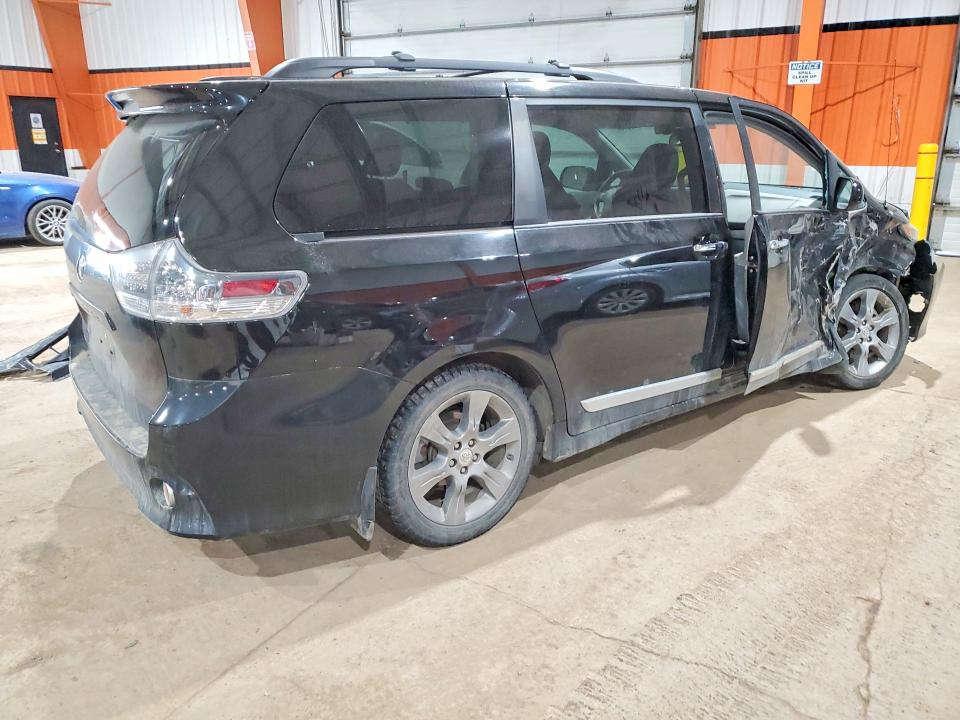 2014 Toyota Sienna VIN 5TDXK3DC3ES489125 COPART salvage auction — FRONT END, Ab - Bos - Salvage, sold $4,250 on 2026-07-07 (photo 3)