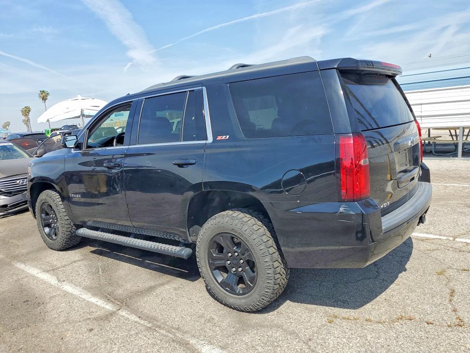 2018 Chevrolet Tahoe VIN 1GNSKBKC6JR141018 COPART salvage auction — VANDALISM, Tx - Certificate Of Title, sold $16,500 on 2026-07-28 (photo 2)