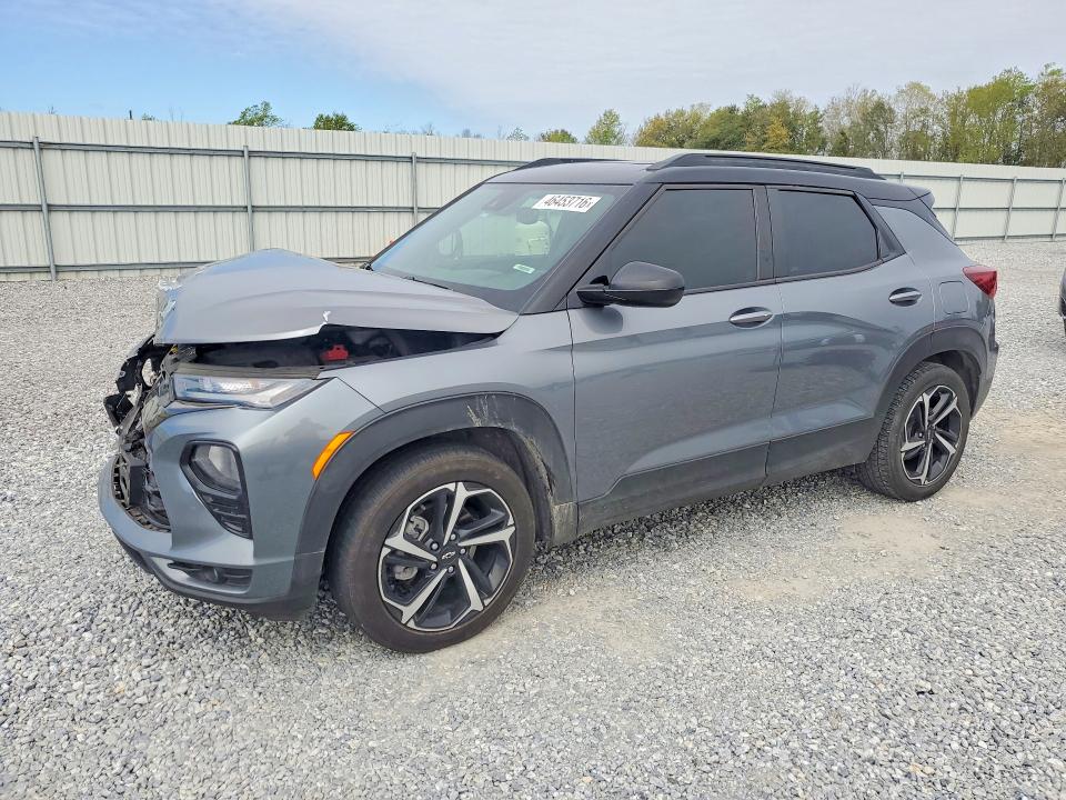 2022 Chevrolet Trailblazer VIN KL79MTSL4NB008759 COPART salvage auction — FRONT END, Salvage Title, sold $2,350 on 2026-07-13 (photo 1)
