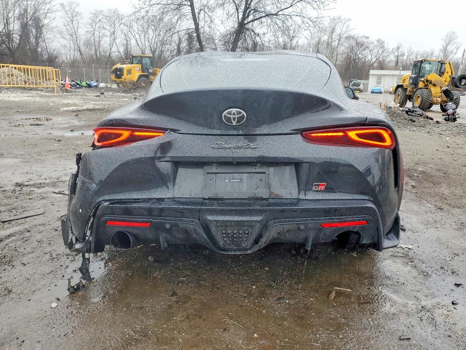2026 Toyota Supra VIN WZ1DB0G05TW074678 COPART salvage auction — FRONT END, MD - CERT OF SALVAGE > 75% DAMAGE, sold $3,150 on 2026-07-28 (photo 6)