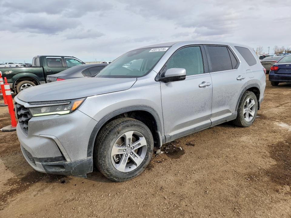 2025 Honda Pilot VIN 5FNYG1H42SB506669 COPART salvage auction — SIDE, Salvage Title, sold $9,100 on 2026-07-28 (photo 1)