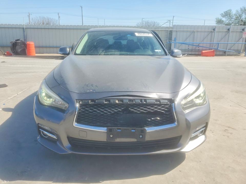 2014 Infiniti Q50 VIN JN1BV7AP5EM683198 COPART salvage auction — SIDE, Tx - Salvage Vehicle Title, sold $2,200 on 2026-07-27 (photo 5)