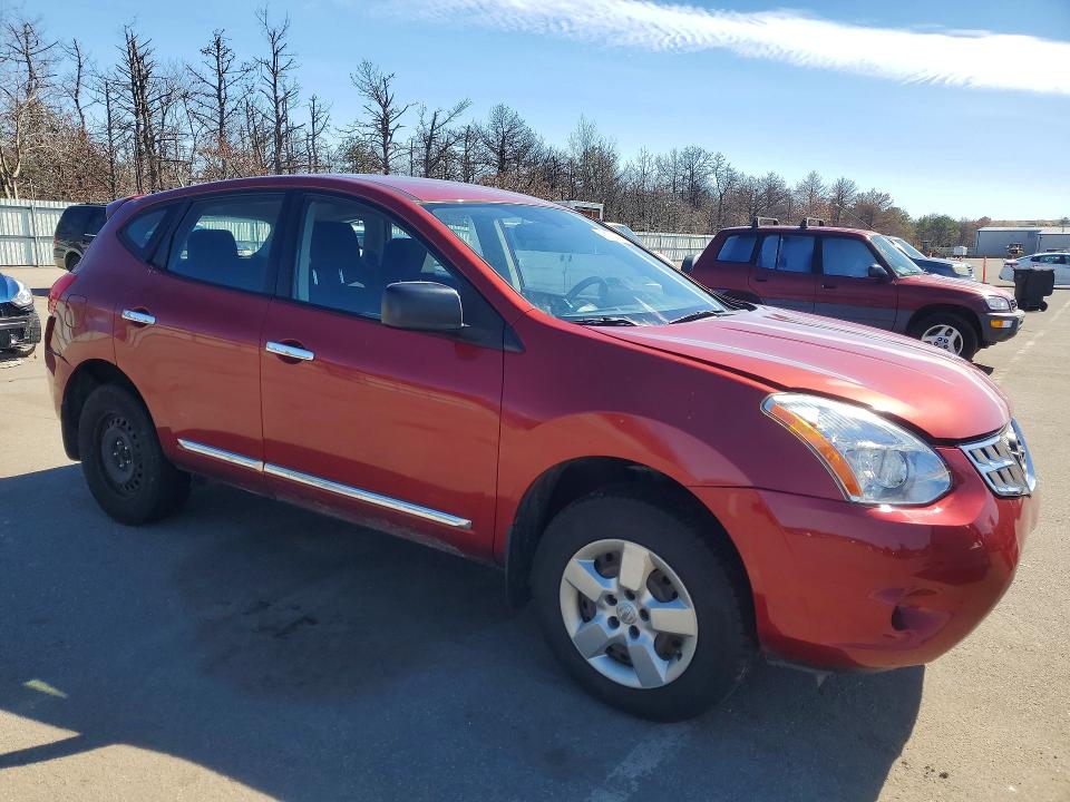 2013 Nissan Rogue VIN JN8AS5MV1DW627623 COPART salvage auction — REAR END, Salvage Title, sold $400 on 2026-07-20 (photo 4)