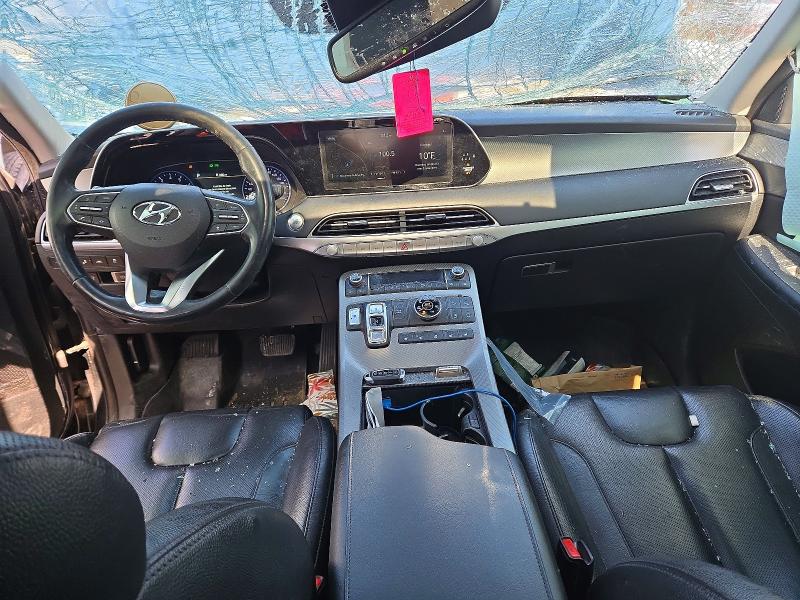 2020 Hyundai Palisade VIN KM8R3DHEXLU030203 COPART salvage auction — ROLLOVER, Qc - Gravement Accidente, sold $4,300 on 2026-07-07 (photo 8)