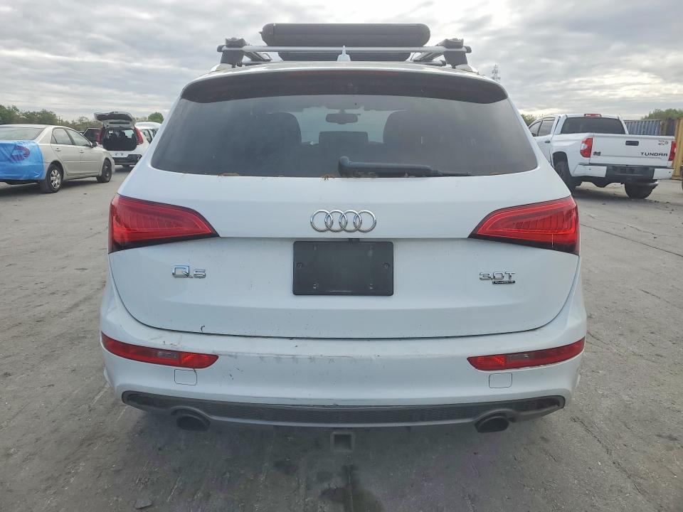 2014 Audi Q5 VIN WA1DGAFP3EA023176 COPART salvage auction — REAR END, Salvage Title, sold $450 on 2026-07-28 (photo 6)