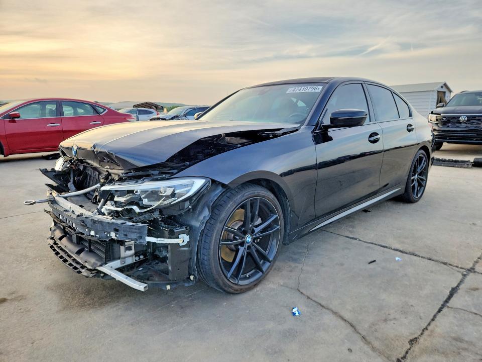 2019 BMW 3er VIN WBA5R1C56KAK06619 COPART salvage auction — FRONT END, Tx - Certificate Of Title, sold $10,600 on 2026-07-02 (photo 1)