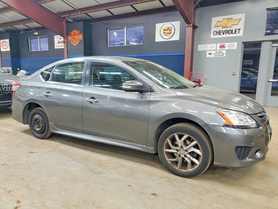 2015 Nissan Sentra VIN 3N1AB7AP6FY350804 COPART salvage auction — SIDE, Mi - Certificate Of Title, sold $2,500 on 2026-08-20 (photo 4)