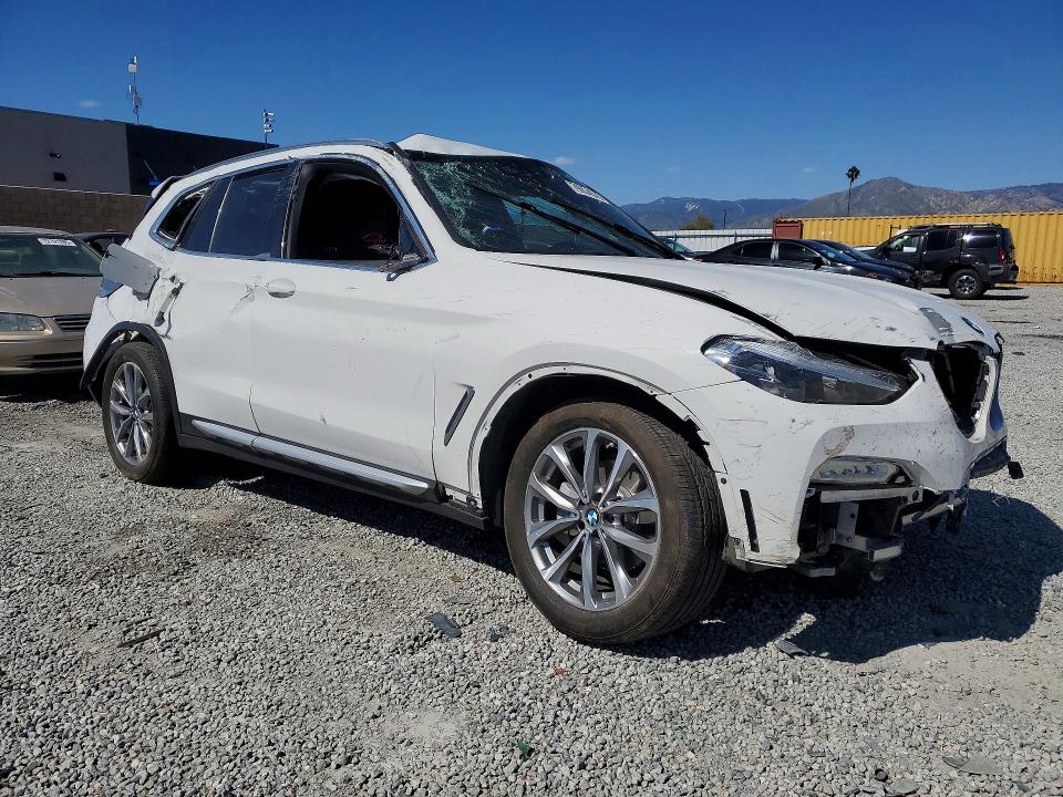 2019 BMW X3 VIN 5UXTR9C50KLE21847 COPART salvage auction — ROLLOVER, Ca - Salvage Certificate, sold $1,100 on 2026-07-22 (photo 4)
