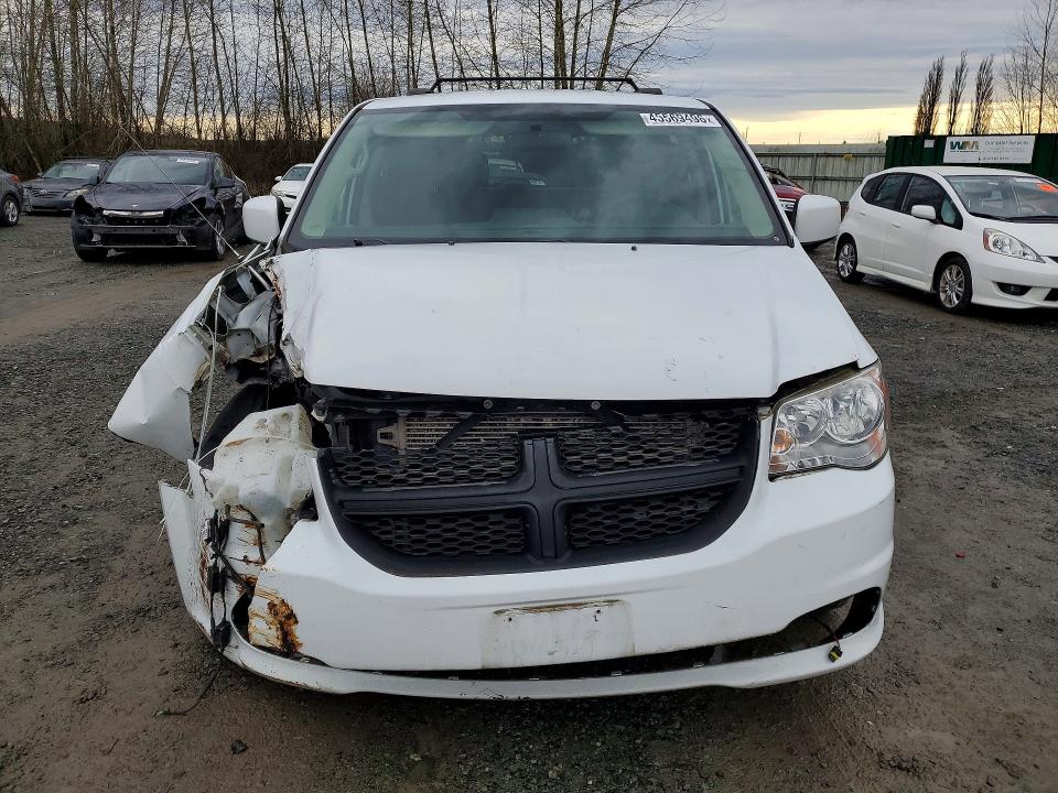 2016 Dodge Caravan VIN 2C4RDGCG3GR324525 COPART salvage auction — FRONT END, Wa - Bill Of Sale, sold $900 on 2026-07-13 (photo 5)