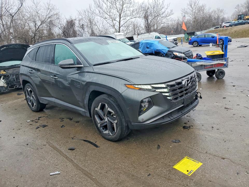 2024 Hyundai Tucson VIN KM8JECD1XRU221200 COPART salvage auction — SIDE, MO - SALVAGE CERTIFICATE OF TITLE, sold $13,500 on 2026-07-10 (photo 4)