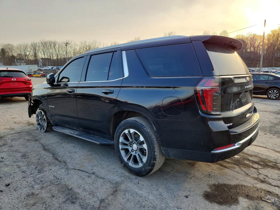 2025 Chevrolet Tahoe VIN 1GNS6MRD7SR109016 COPART salvage auction — FRONT END, Salvage Title, sold $36,250 on 2026-07-09 (photo 2)