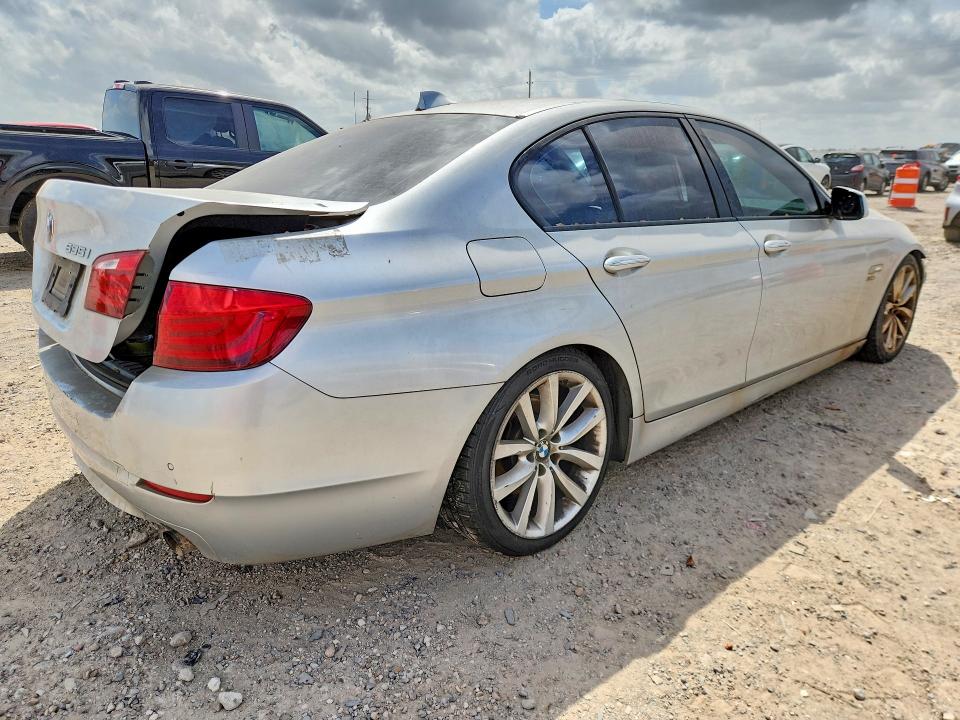2011 BMW 5 series VIN WBAFU7C58BC869636 COPART salvage auction — FRONT END, Tx - Certificate Of Title, sold $900 on 2026-07-09 (photo 3)