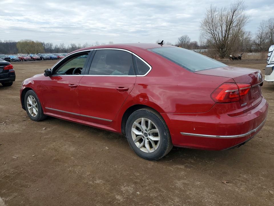 2016 Volkswagen Passat VIN 1VWAT7A39GC032982 COPART salvage auction — SIDE, OH - CERT OF TITLE-SALVAGE, sold $600 on 2026-07-02 (photo 2)