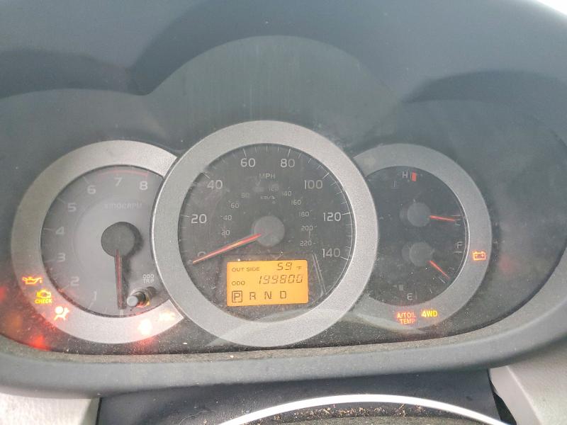 2008 Toyota Rav4 VIN JTMBD31VX85144016 COPART salvage auction — FRONT END, Nj - Certificate Of Title, sold $1,300 on 2026-07-31 (photo 9)
