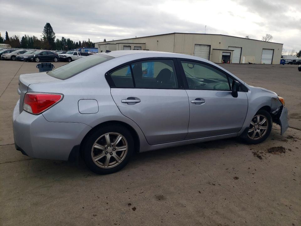 2012 Subaru Impreza VIN JF1GJAC6XCH014985 COPART salvage auction — FRONT END, Or - Lien Papers Salvage, sold $375 on 2026-07-27 (photo 3)