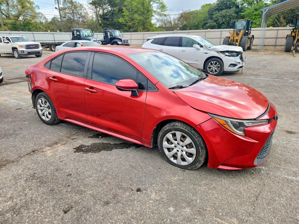 2020 Toyota Corolla VIN JTDEPRAE3LJ000850 COPART salvage auction — FRONT END, Al - Cert Of Title-Salvage Title, sold $3,400 on 2026-07-13 (photo 4)