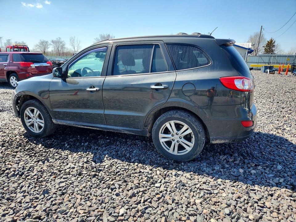 2011 Hyundai Santa fe VIN 5XYZK4AG3BG073283 COPART salvage auction — FRONT END, Il - Salvage Certificate, sold $1,050 on 2026-07-06 (photo 2)