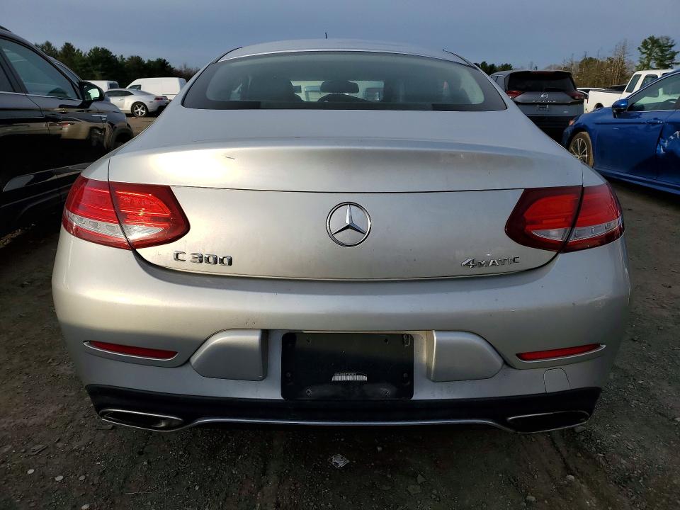 2017 Mercedes-benz C-klasse VIN WDDWJ4KB2HF333053 COPART salvage auction — FRONT END, Md - Cert Of Salvage > 75% Damage, sold $250 on 2026-08-17 (photo 6)