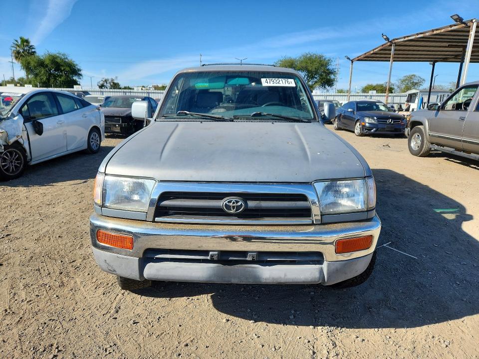 1998 Toyota 4runner VIN JT3GN86R5W0071664 COPART salvage auction — FRONT END, Ca - Dis/Dlr/Exp Only Clean Title, sold $750 on 2026-07-02 (photo 5)