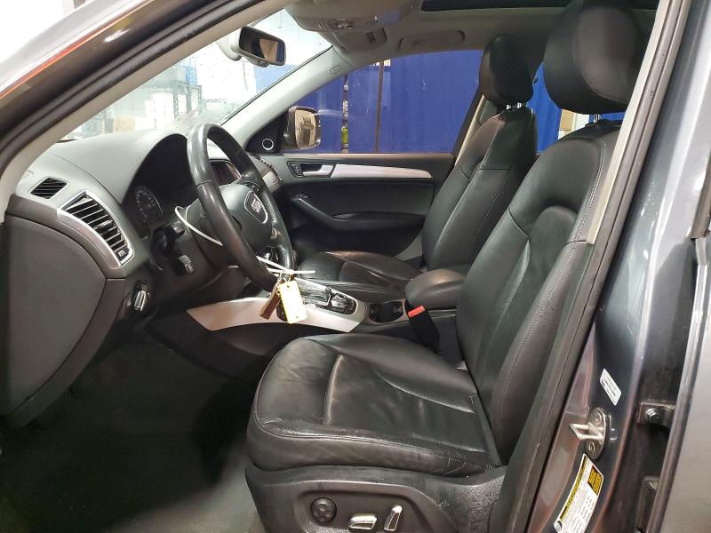 2014 Audi Q5 VIN WA1VFCFP3EA081582 COPART salvage auction — FRONT END, On - Permit Salvage, sold $3,250 on 2026-07-07 (photo 7)