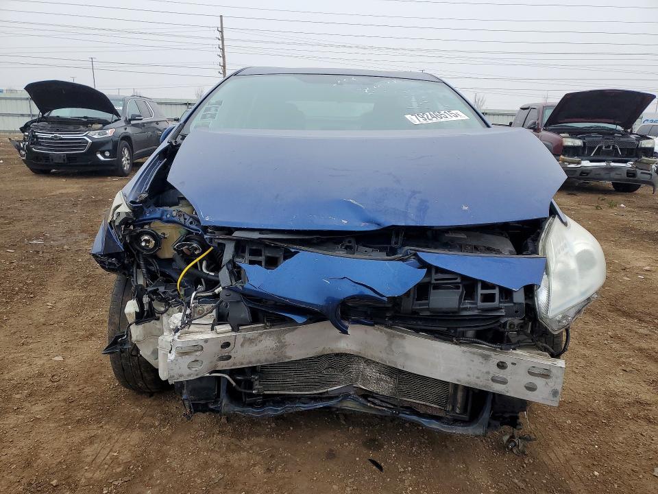 2010 Toyota Prius VIN JTDKN3DU3A0187437 COPART salvage auction — FRONT END, Il - Salvage Certificate, sold $525 on 2026-07-07 (photo 5)