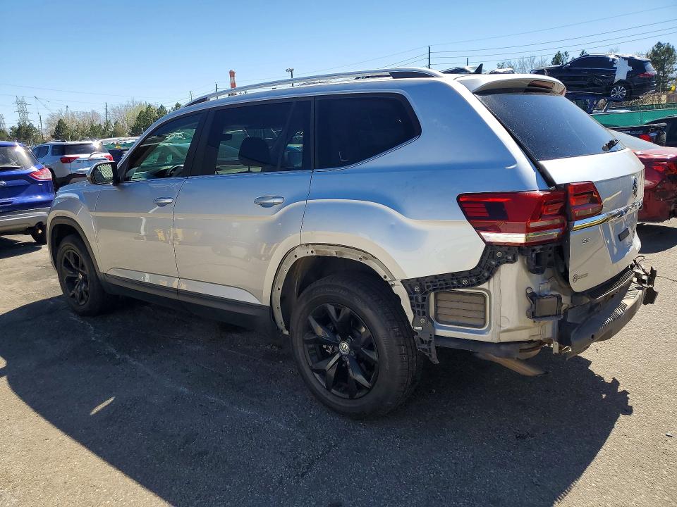 2019 Volkswagen Atlas VIN 1V2WR2CA3KC557291 COPART salvage auction — REAR END, Co - Bill Of Sale-Parts Only, sold $3,400 on 2026-07-09 (photo 2)