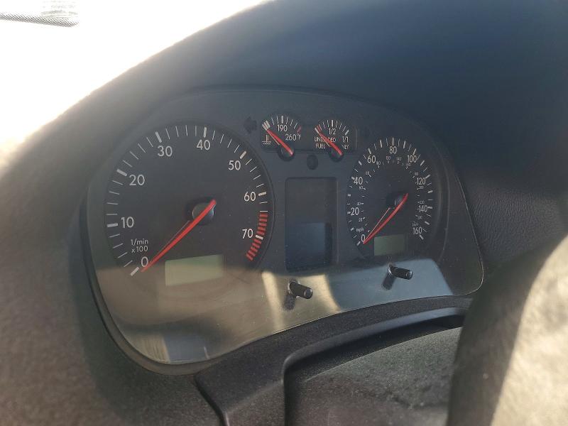 2001 Volkswagen Gti VIN WVWPG21J81W192375 COPART salvage auction — Burn Engine, NV - SALVAGE TITLE, sold $125 on 2026-07-13 (photo 9)