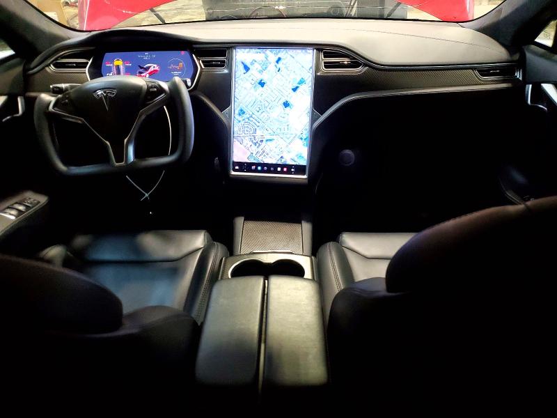 2017 Tesla Model s VIN 5YJSA1E22HF229170 COPART salvage auction — FRONT END, Salvage Title, sold $3,800 on 2026-07-16 (photo 8)