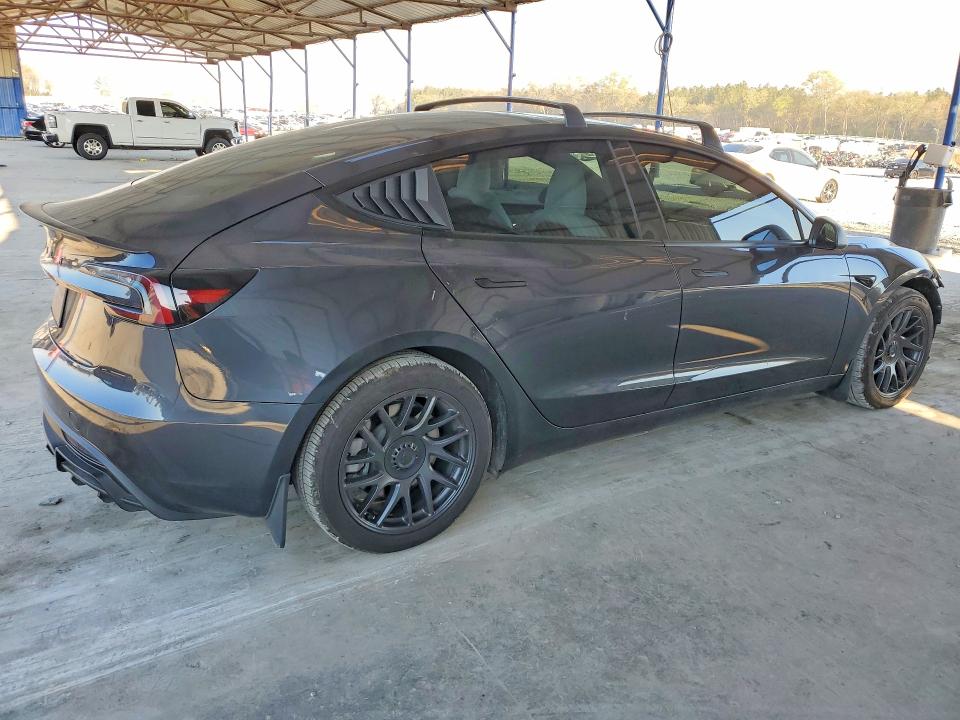 2025 Tesla Model 3 VIN 5YJ3E1EA6SF998777 COPART salvage auction — Front End, GA - CERT OF TITLE-SALVAGE, sold $13,400 on 2026-05-14 (photo 3)