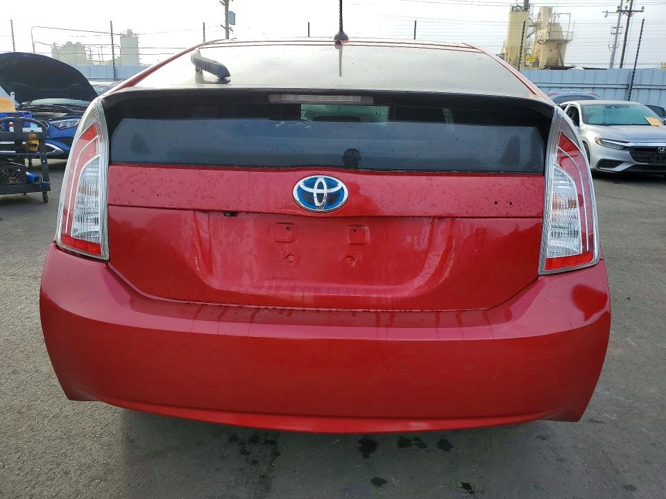 2015 Toyota Prius VIN JTDKN3DU7F1912992 COPART salvage auction — DAMAGE HISTORY, Ca - Cert Of Title-Salvaged, sold $2,700 on 2026-07-08 (photo 6)