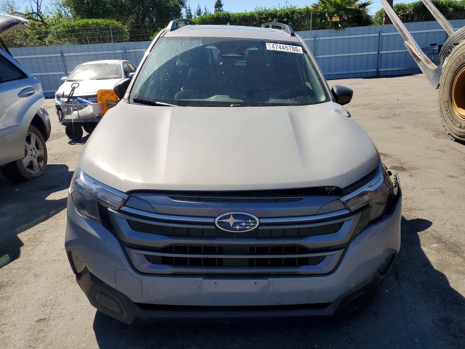 2025 Subaru Forester VIN JF2SLDBCXSH617202 COPART salvage auction — UNDERCARRIAGE, Ca - Salvage Certificate, sold $10,800 on 2026-07-09 (photo 5)
