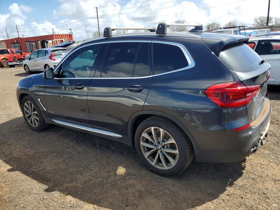 2018 BMW X3 VIN 5UXTR9C58JLD61945 COPART salvage auction — REAR END, Hi - Certificate Of Salvage, sold $5,600 on 2026-07-13 (photo 2)