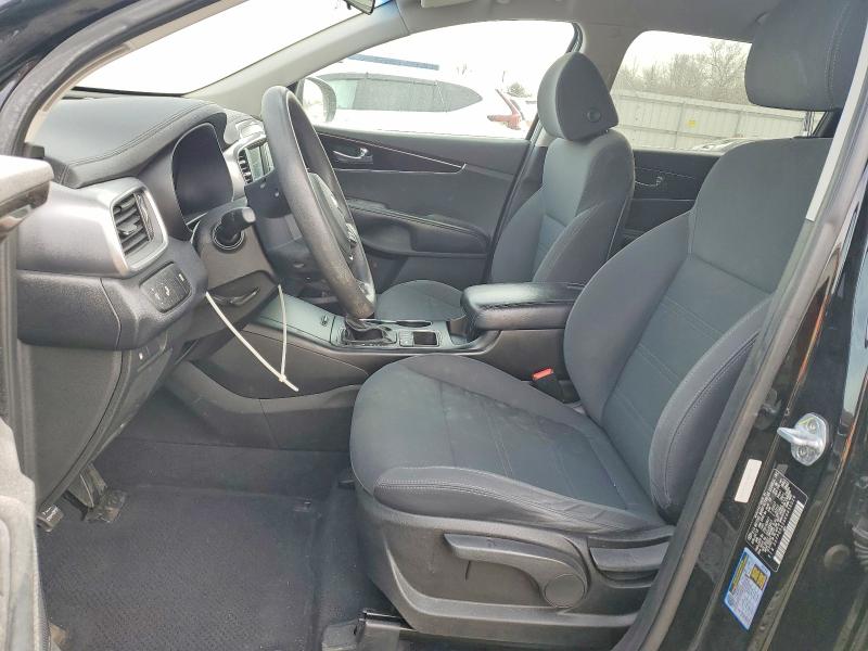 2019 Kia Sorento VIN 5XYPGDA36KG456026 COPART salvage auction — BURN, Id - Salvage Certificate Of Title, sold $1,100 on 2026-07-28 (photo 7)