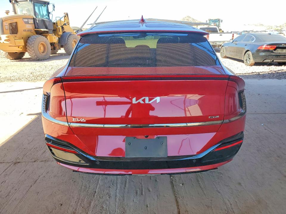 2024 Kia Ev6 VIN KNDC4DLC7R5203725 COPART salvage auction — SIDE, Salvage Title, sold $11,700 on 2026-07-16 (photo 6)