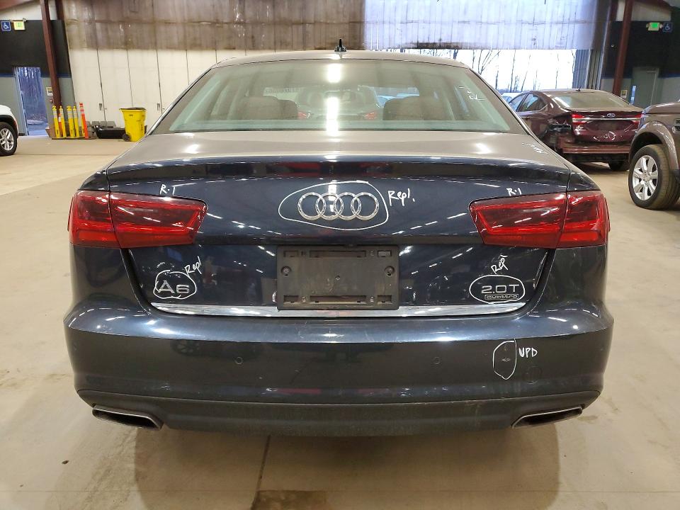 2018 Audi A6 VIN WAUG8AFC2JN009573 COPART salvage auction — SIDE, CT - CERT OF TITLE-SALVAGE, sold $7,600 on 2026-07-09 (photo 6)
